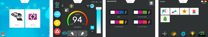 Aplikace Intelino a Snap Editor